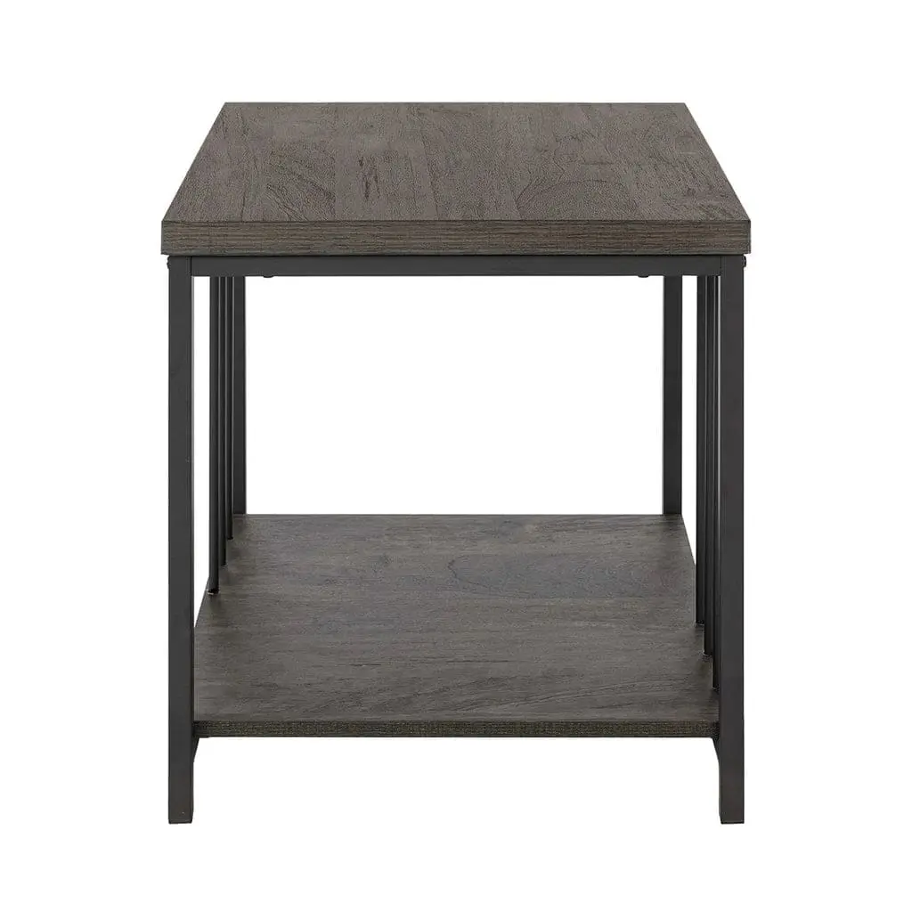 Panel Rail Metal Bed with Side Tables - Image 6
