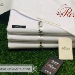 Pasha Fabrics Unstitched Soft Cotton Suit for Men