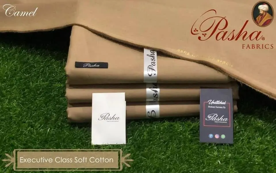 Pasha Fabrics Unstitched Soft Cotton Suit for Men - Image 5