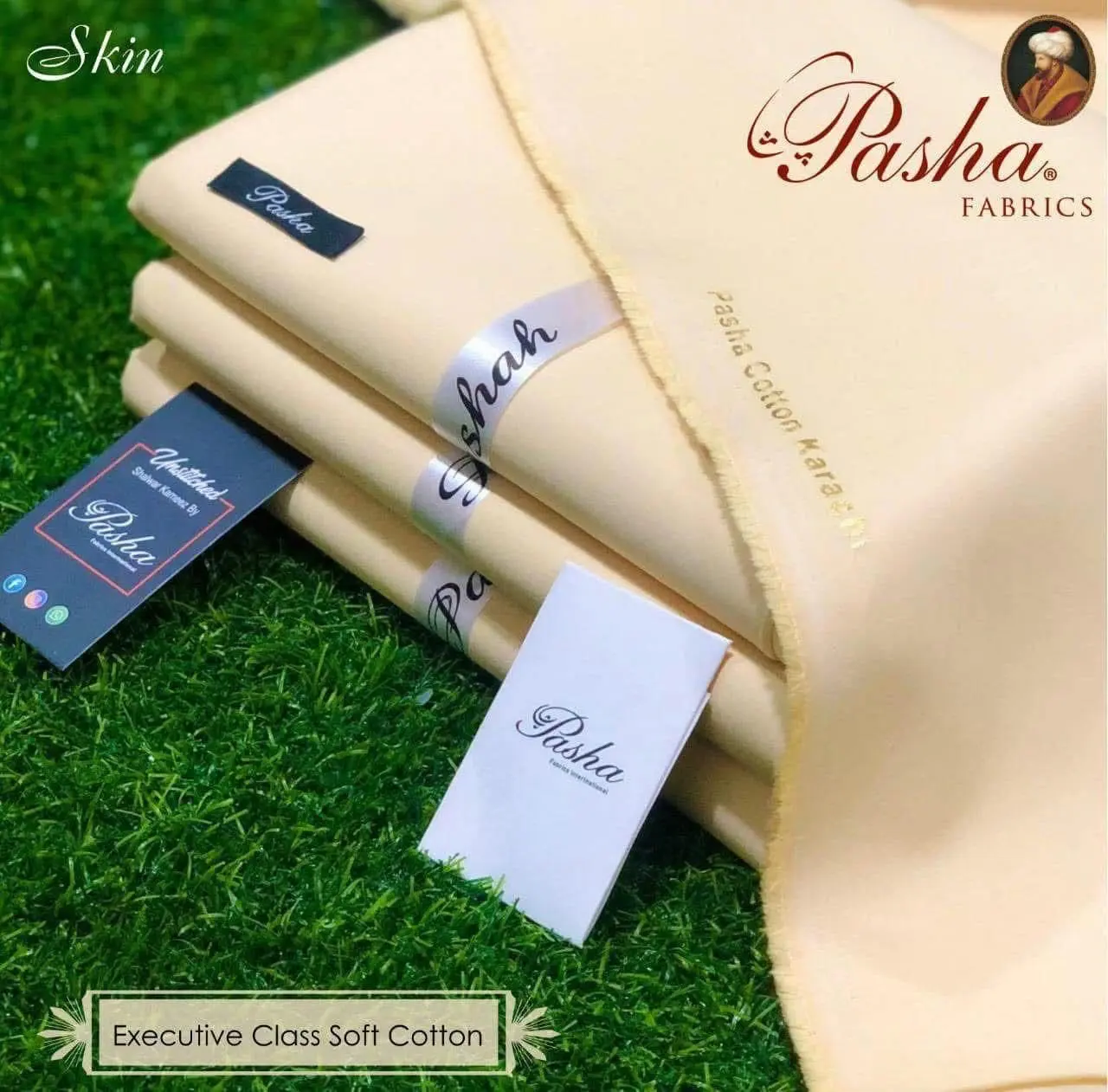 Pasha Fabrics Unstitched Soft Cotton Suit for Men - Image 3
