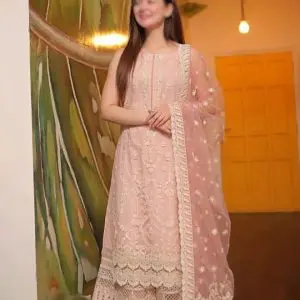 Bonanza Unstitched Embroidered 3 Piece Lawn Suit