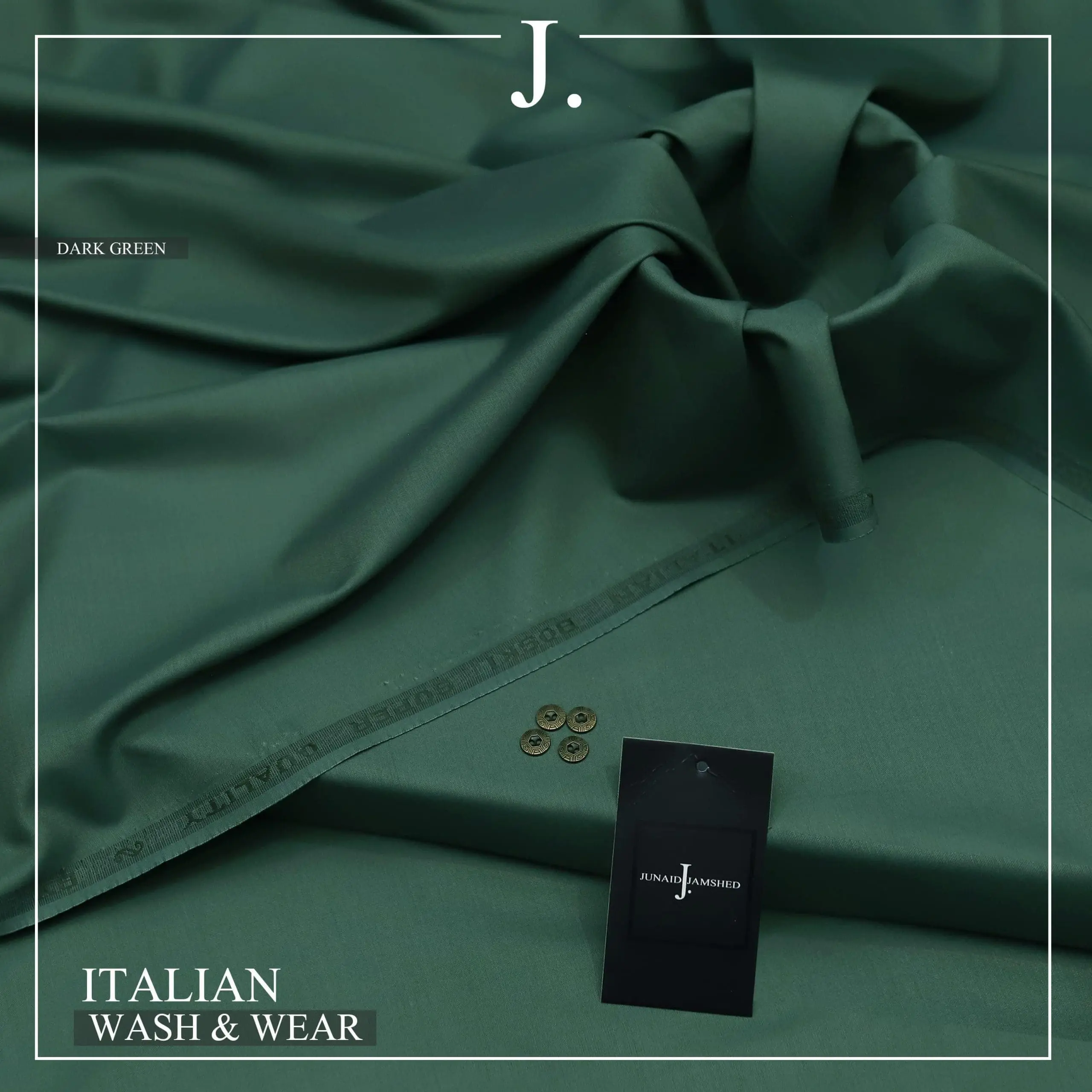 Junaid Jamshed Italian Silk Wash and Wear Suit for Men - Image 6