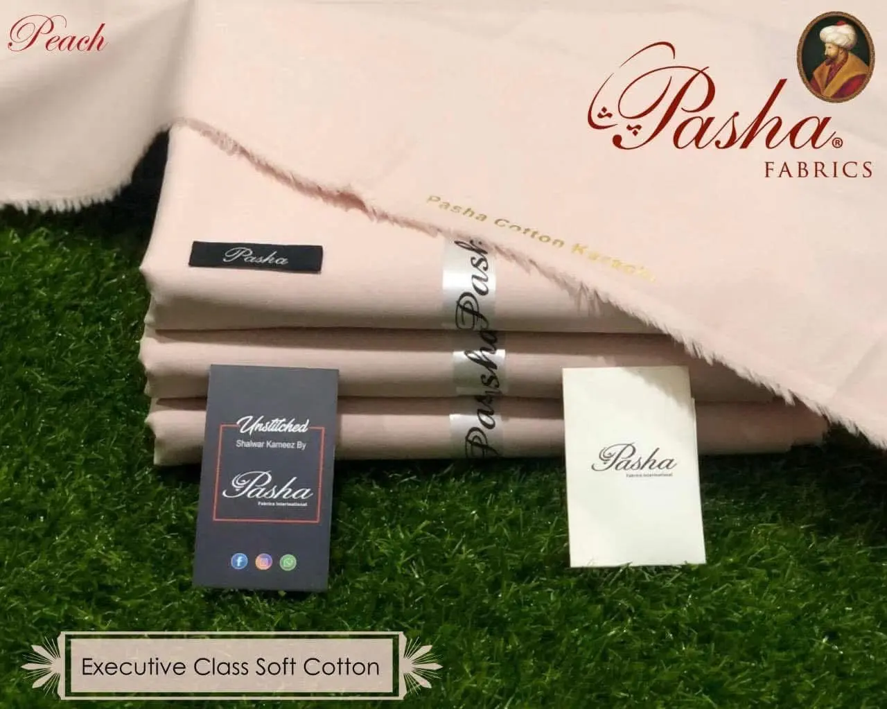 Pasha Fabrics Unstitched Soft Cotton Suit for Men - Image 8