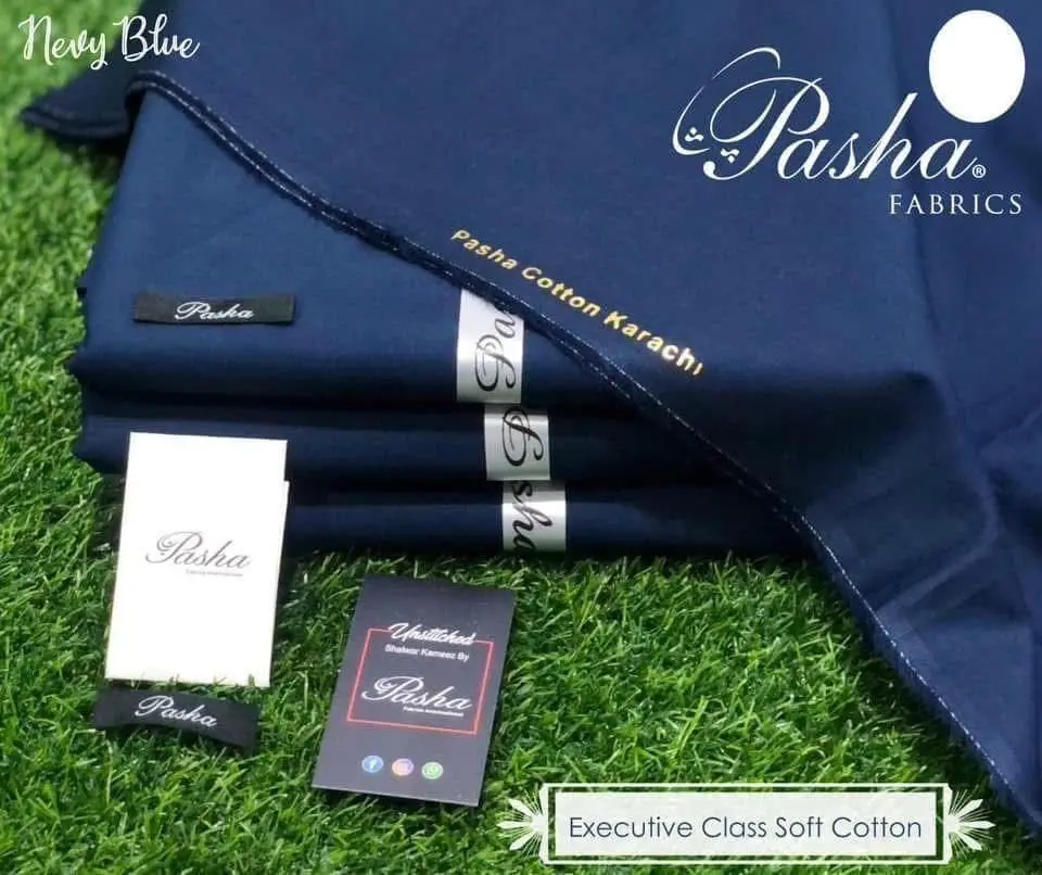 Pasha Fabrics Unstitched Soft Cotton Suit for Men - Image 9