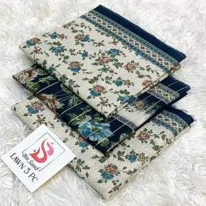 Bin Saeed Airjet Unstitched 3 Piece Digital Printed Lawn Suit