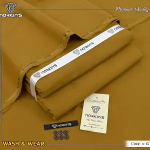 Narkins Camel Color Premium Wash & Wear Suit for Men – Summer 2025 (Code 13)