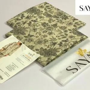 Saya Unstitched Skin Printed 2 Piece Lawn Suit