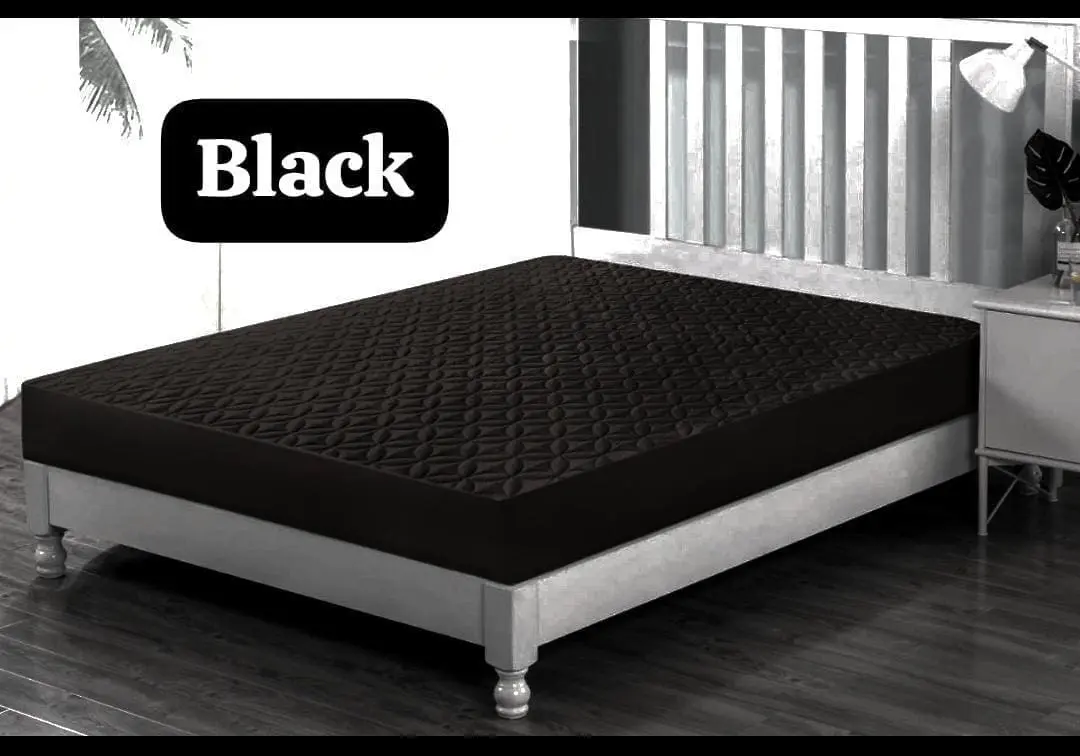 Soft waterproof mattress protector fitted cover – Pakistan