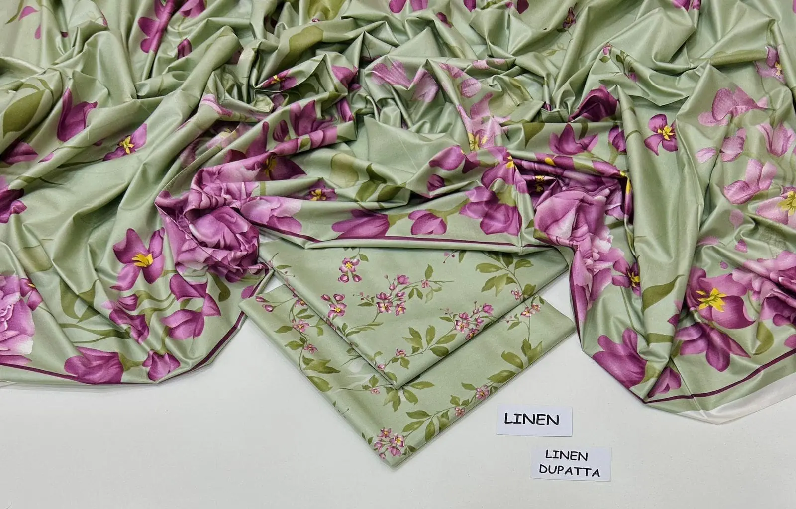 Linen Collection 2025 – 3 Piece Printed Suit with Digital Dupatta (Multi Designs) - Image 16