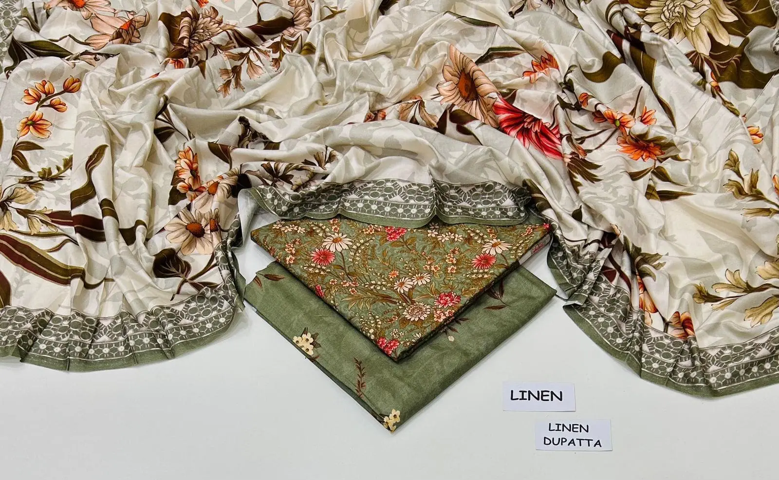Linen Collection 2025 – 3 Piece Printed Suit with Digital Dupatta (Multi Designs) - Image 23