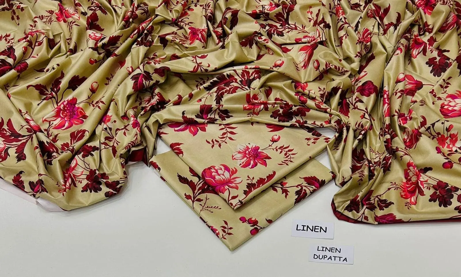 Linen Collection 2025 – 3 Piece Printed Suit with Digital Dupatta (Multi Designs) - Image 42