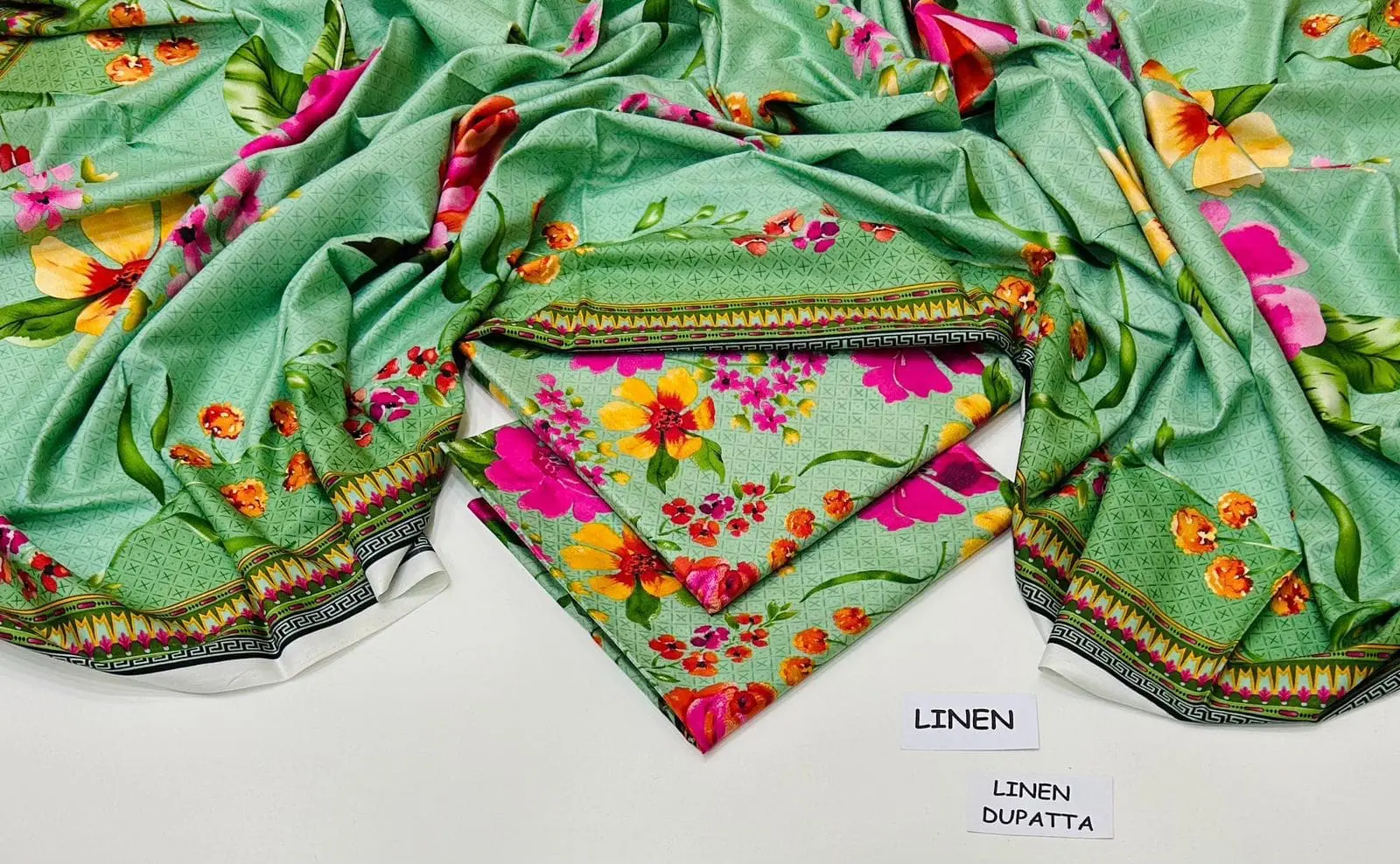 Linen Collection 2025 – 3 Piece Printed Suit with Digital Dupatta (Multi Designs) - Image 43