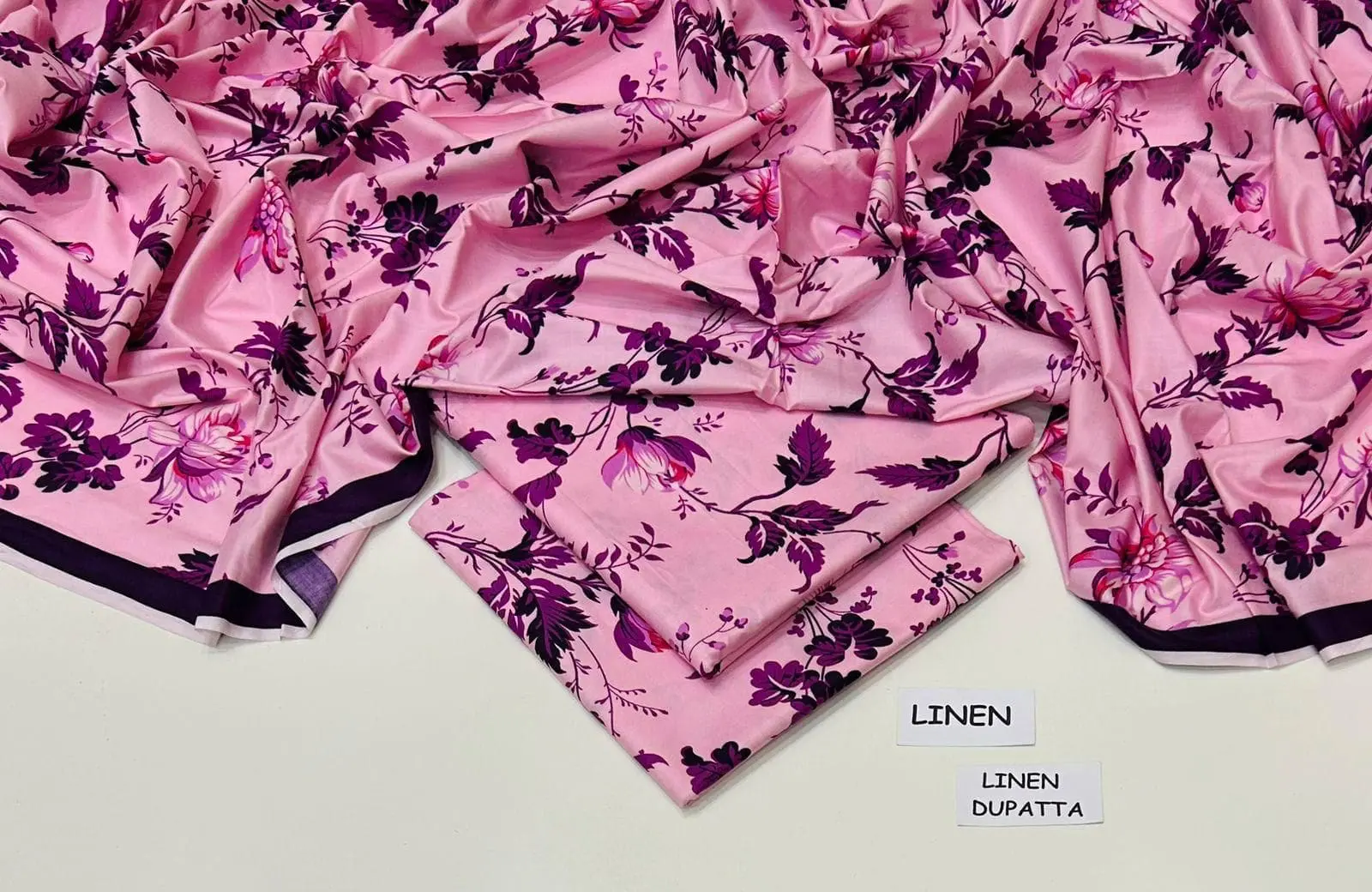 Linen Collection 2025 – 3 Piece Printed Suit with Digital Dupatta (Multi Designs) - Image 50