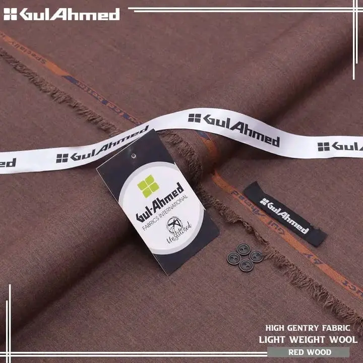 Gul Ahmed – Poshak Wool Suit for Men (Unstitched) - Image 2