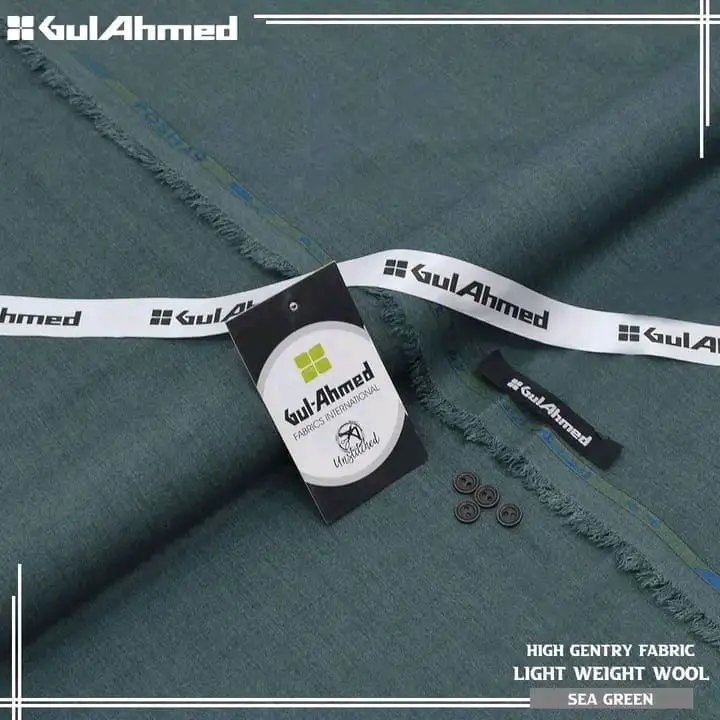 Gul Ahmed – Poshak Wool Suit for Men (Unstitched) - Image 4