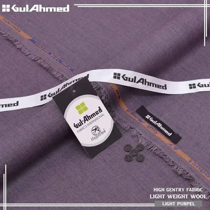Gul Ahmed – Poshak Wool Suit for Men (Unstitched) - Image 6
