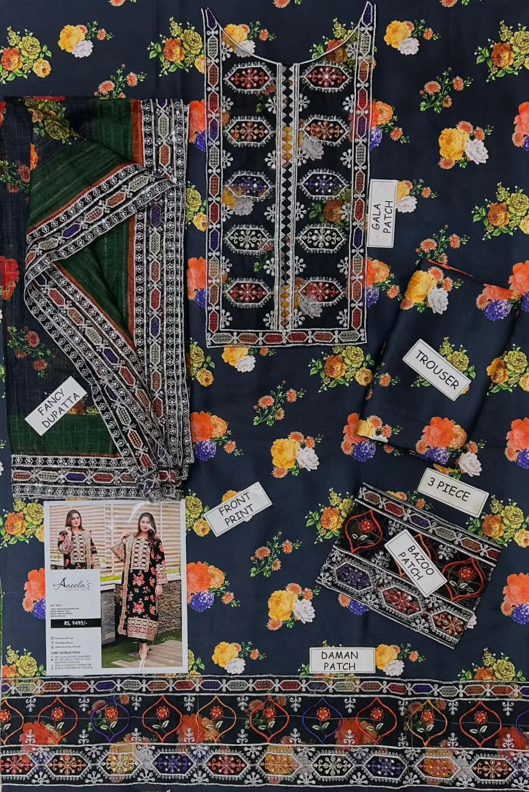 Most Demanding Edition Silk Suit – Shamoz Silk Digital Print