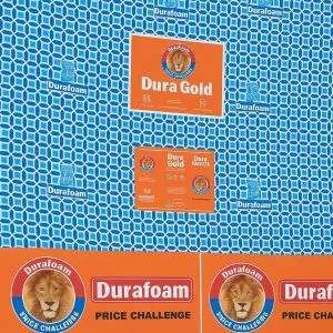 Durafoam Gold Mattress with 10-Year Warranty – King Size Luxury Bed