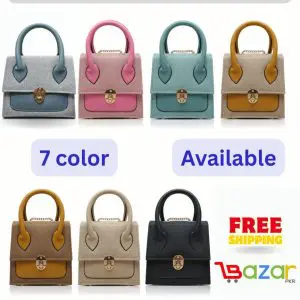 Elegant Ladies Handbag 7 Colors Available
