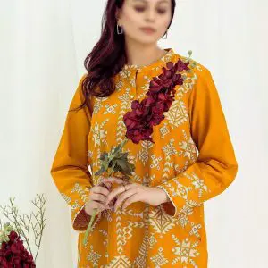Limelight Casual Winter Collection 2-piece Dhanak Suit Code 7208