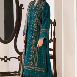MOTIFZ Winter Collection Embroidered Dhanak Suit
