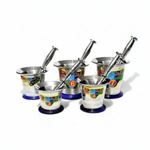 stainless steel langri danda kootna set