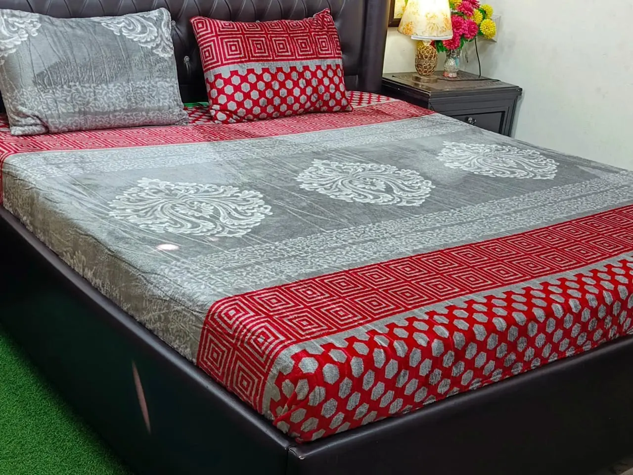 Winter Fleece Bedsheet Collection – Classic Prints (7 Designs) - Image 3