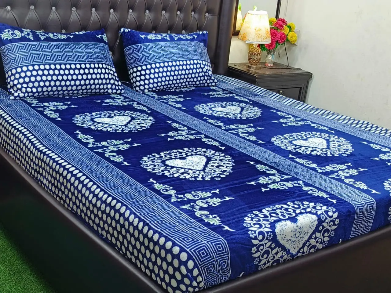 Winter Fleece Bedsheet Collection – Classic Prints (7 Designs) - Image 5