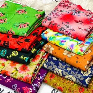 NAFEES Pearl Lawn | 3 Piece Digital Printed Suit by AL-MAIDA