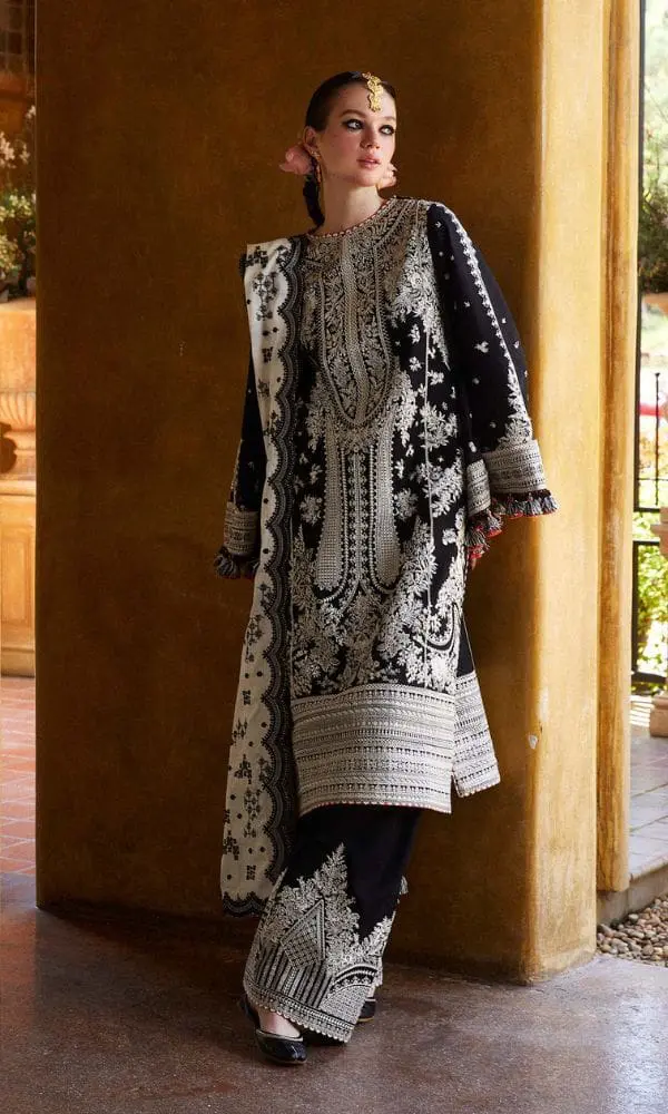 Hussain Rehar – 3pc Summer Lawn Suit Design 7172