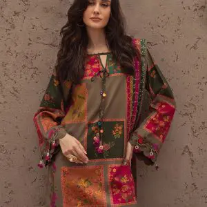 Charizma 3 Piece Printed Lawn Suit With Voile Dupatta Collection