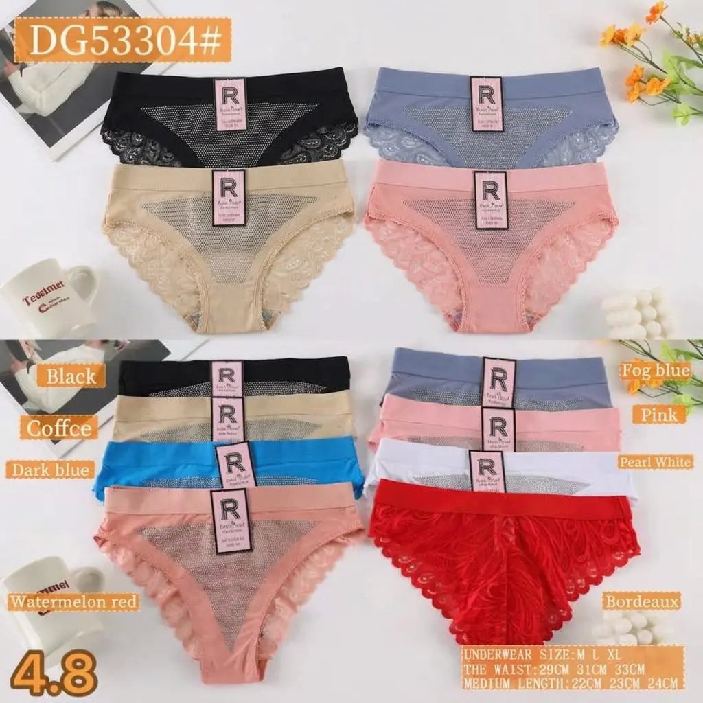 Women Lace Mesh Panty | Soft Comfortable Briefs - Image 3