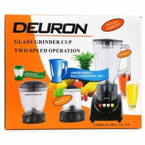 Deuron Electric Juicer Blender and Grinder with Powerful Motor