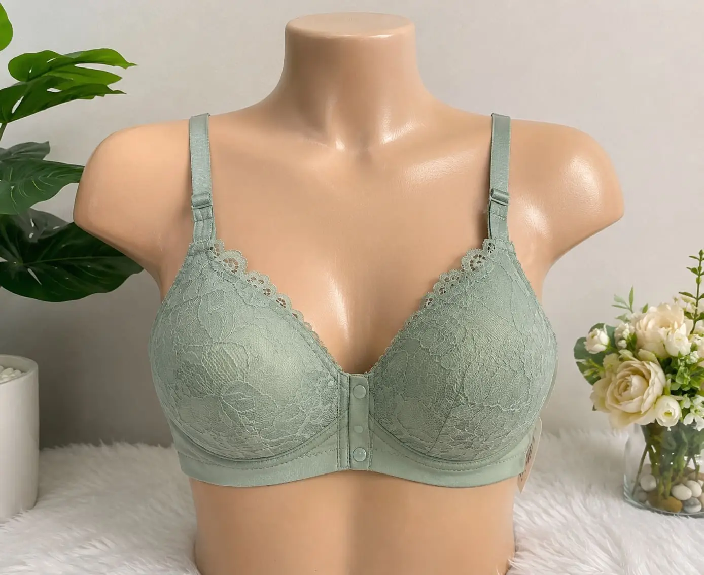 Front Open Lace Bra for Women High Quality Adjustable Fit