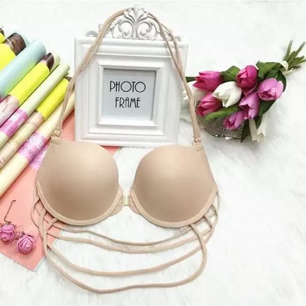 Front Open Sexy Push Up Bra for Women with Underwire Support - Image 6