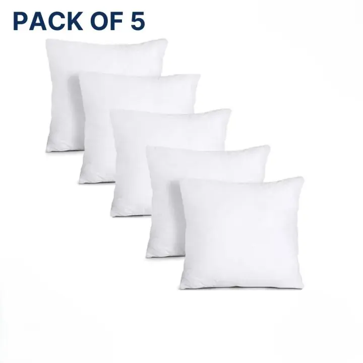 Simple White Cover Sofa Cushion Filling Ball Fiber Polyester Set