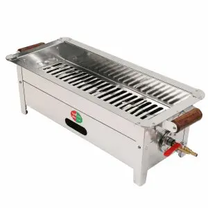 Bar B Q Grill Angeethi Dual Function Gas and Coal