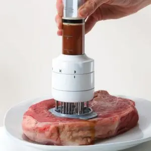 2-in-1 Meat Tenderizer & Marinade Sauce Injector