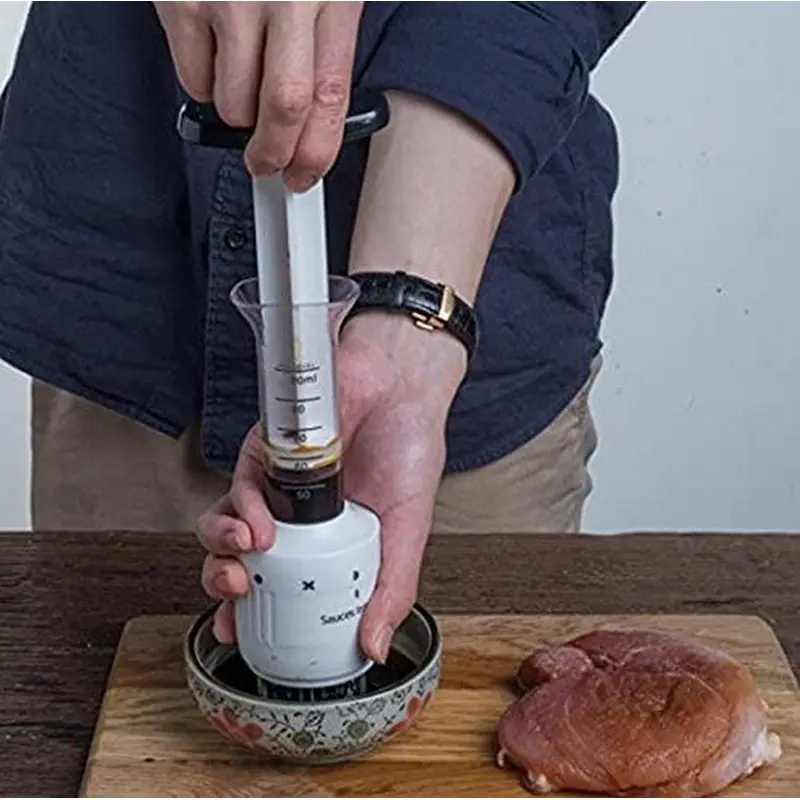 2-in-1 Meat Tenderizer & Marinade Sauce Injector - Image 4