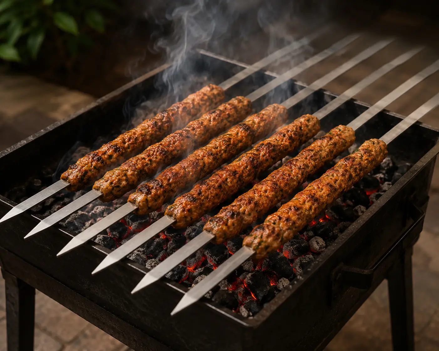 Turkish & Kabab Koobideh Atta Kebab Seekh | Pack of 8 Sticks - Image 2
