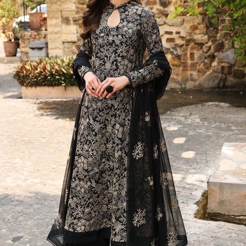 Bareeze Unstitched Embroidered 3 Piece Lawn Suit