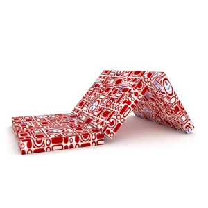 MoltyFoam Fold-A-Bed portable foldable mattress for travel and home open look