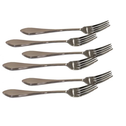 Stainless steel 6 piece fork set