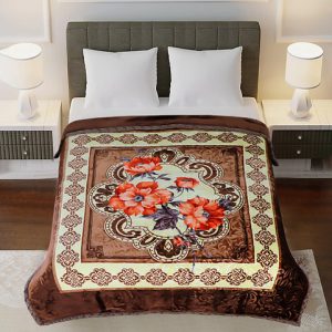 Moon Light 2-Ply Double Bed Blanket 4.0 Kg – 200×240 cm with Polybag